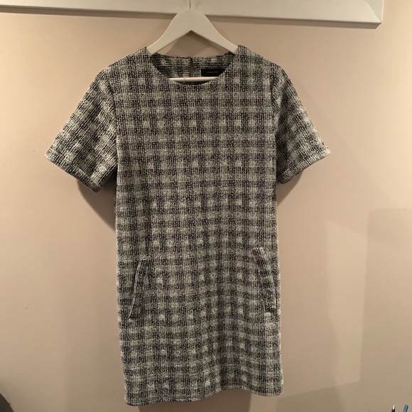 Plaid t-shirt dress - Picture 1 of 3